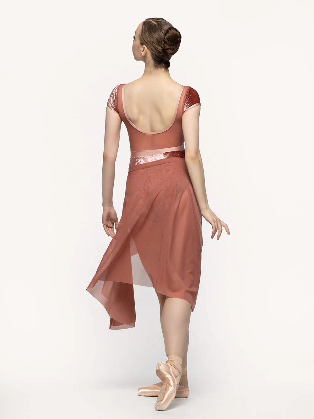 Short Dragonfly Skirt Sandstone Mesh RTW - Image 7
