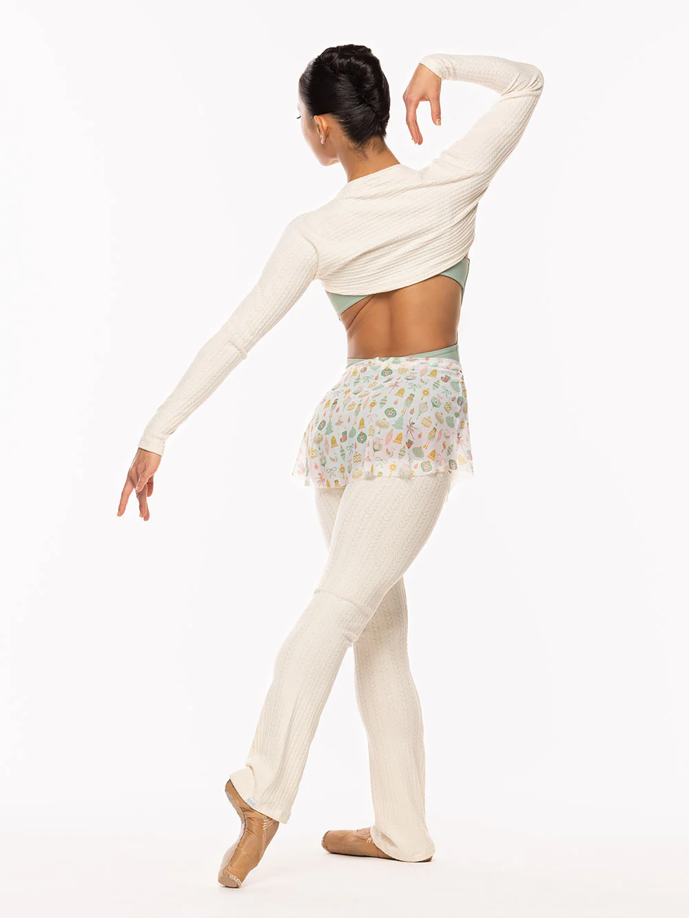Shrug Knit Cream Kids RTW - Image 7