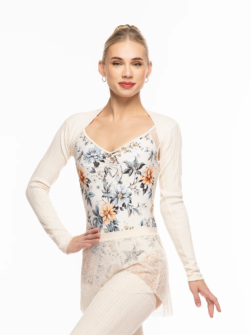 Shrug Knit Cream RTW - Image 3