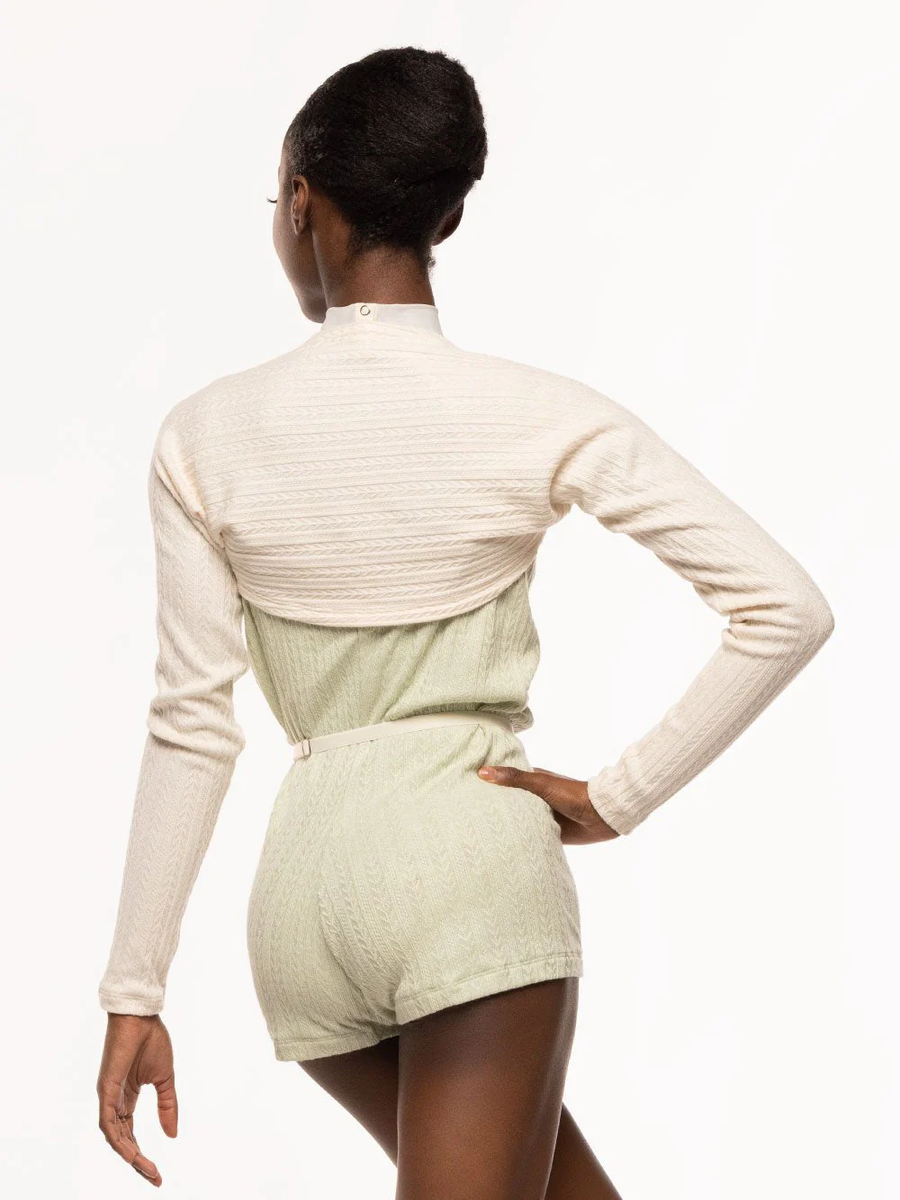 Shrug Knit Cream RTW - Image 6