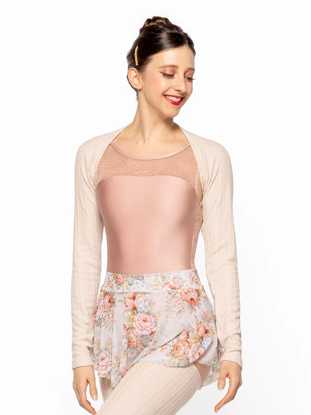 Shrug Knit Oatmeal Kids RTW
