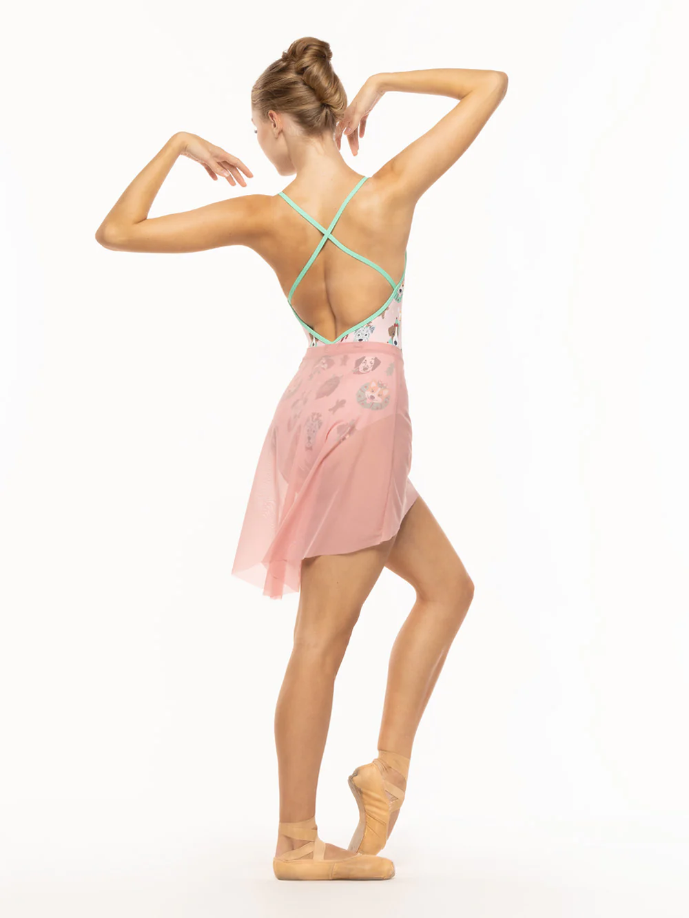 Sonia Leotard Holiday Dogs RTW - Image 4
