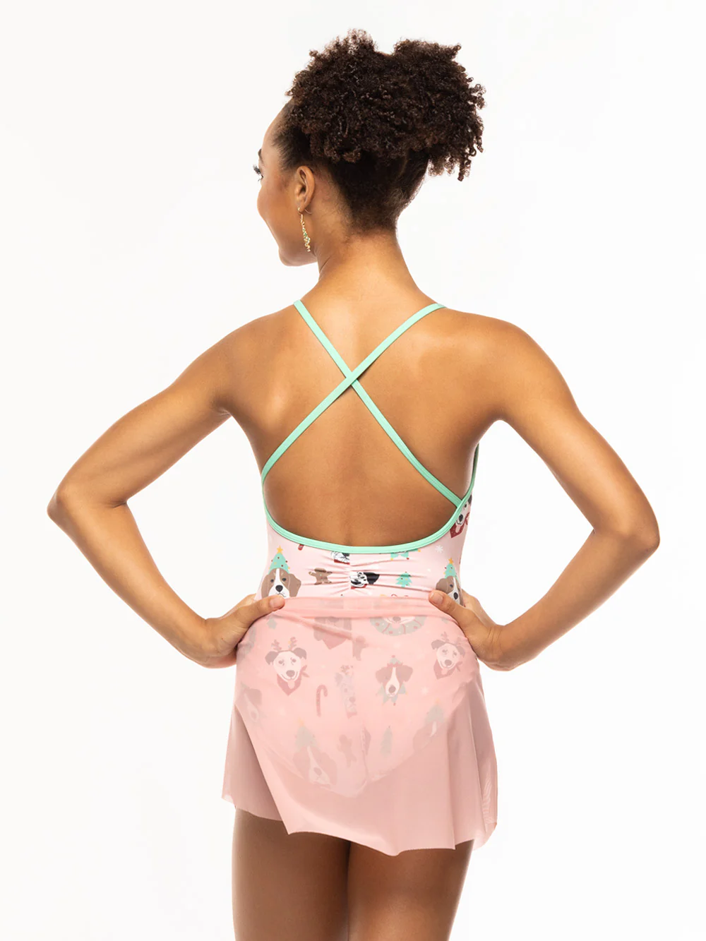 Sonia Leotard Holiday Dogs RTW - Image 6
