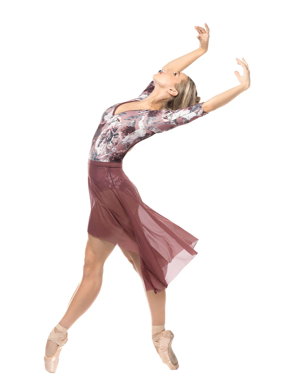 Stella Leotard Dark Romance Mink Kids RTW - Image 6