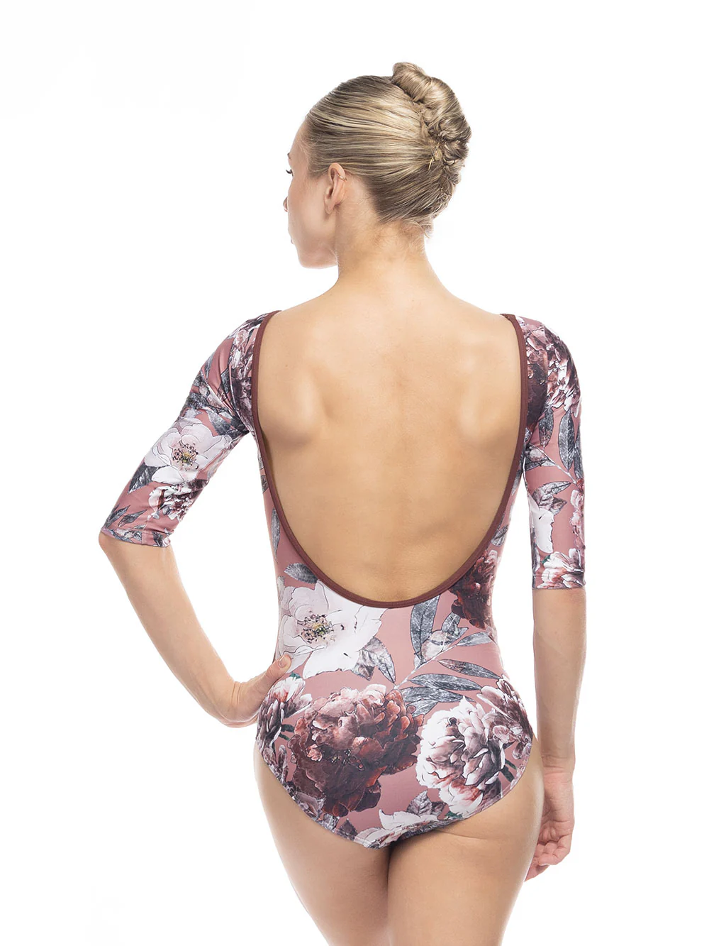 Stella Leotard Dark Romance Mink RTW - Image 2