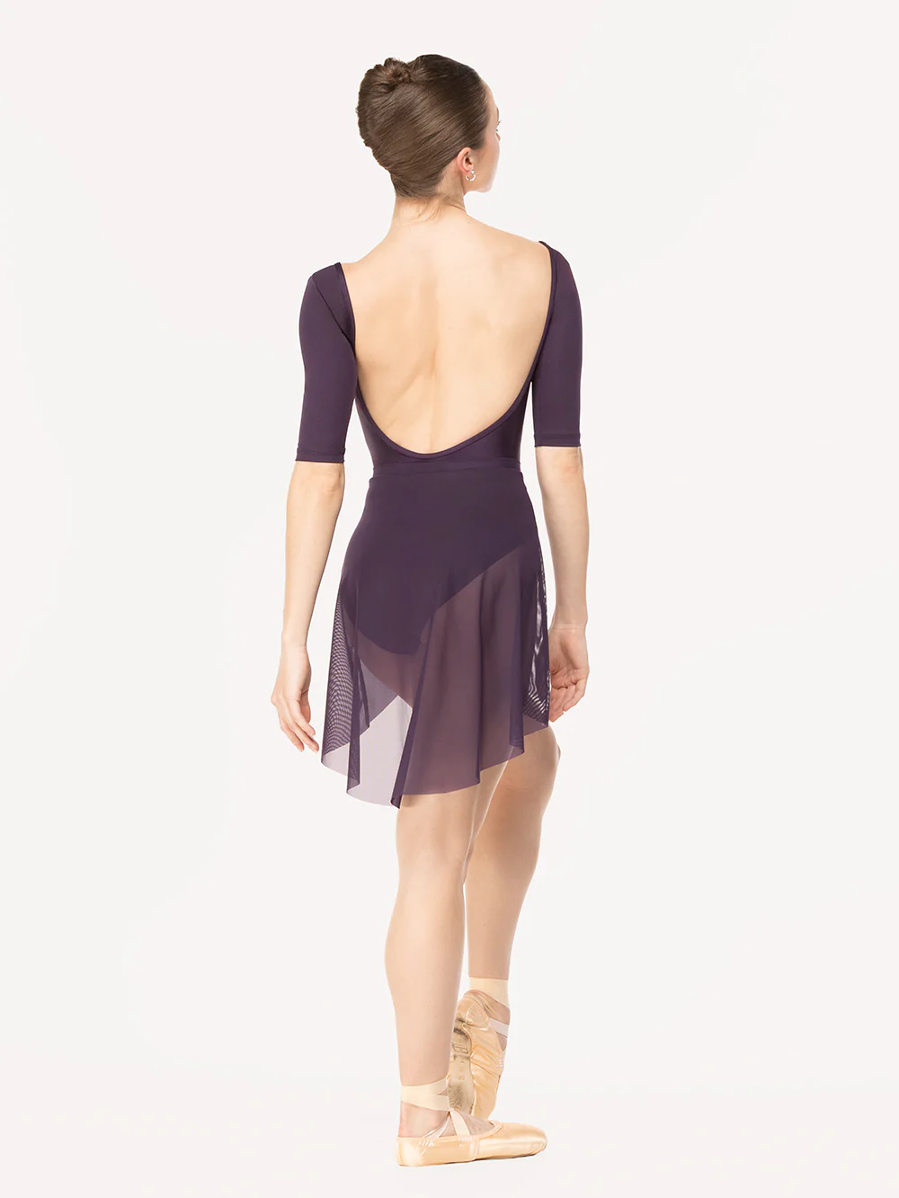 Stella Leotard Eggplant Kids RTW - Image 4