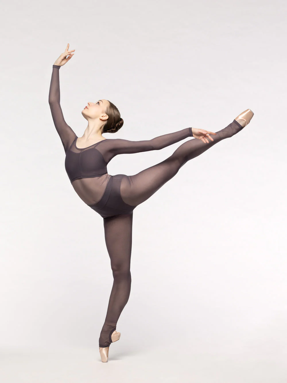Stirrup Back Seam Tights Mystic Mesh Kids RTW - Image 7