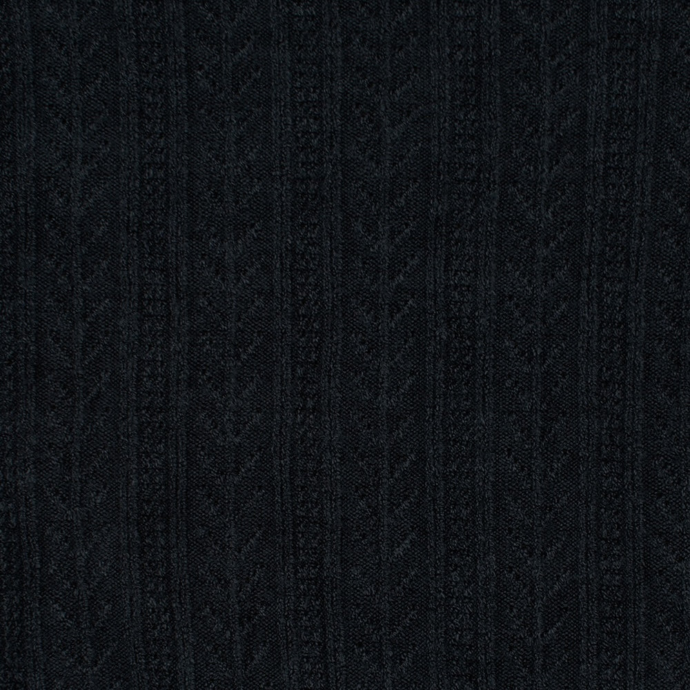 Stirrup Leg Warmers Above Knee Knit Black RTW - Image 2