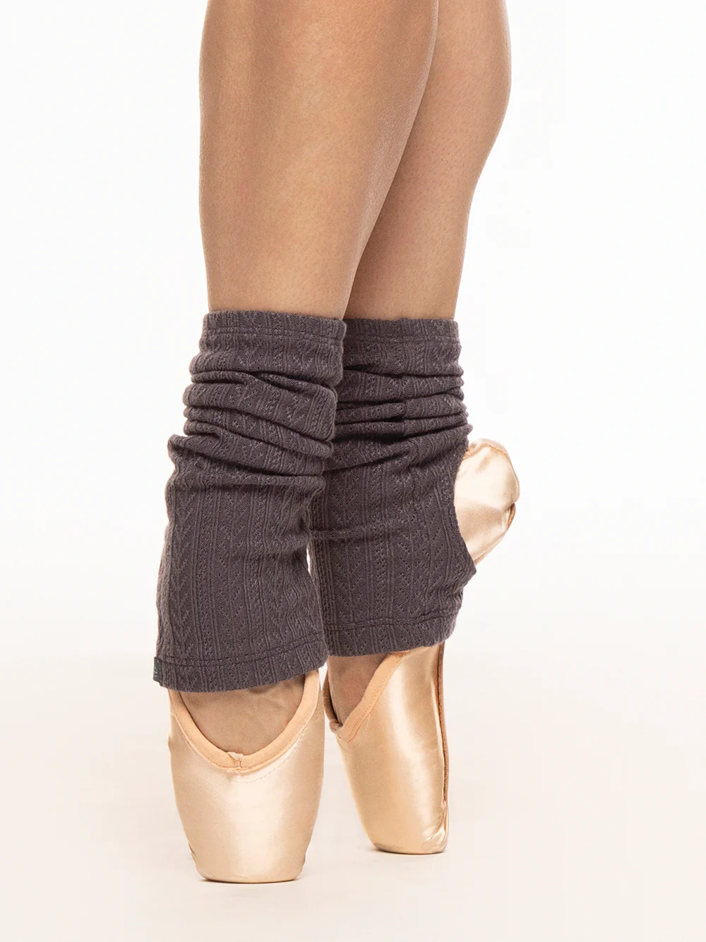 Stirrup Leg Warmers Ankle Knit Plum Kids RTW - Image 4