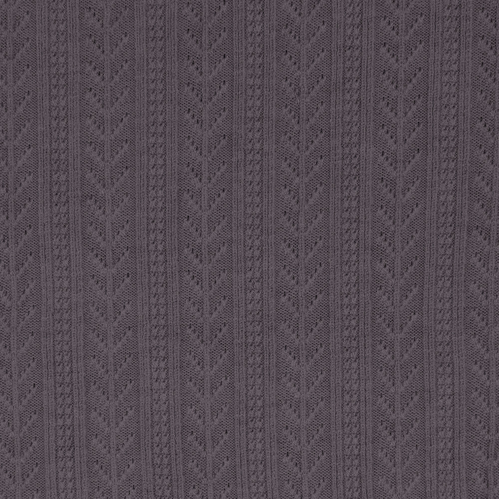 Thigh High Leg Warmers Knit Plum RTW - Image 6