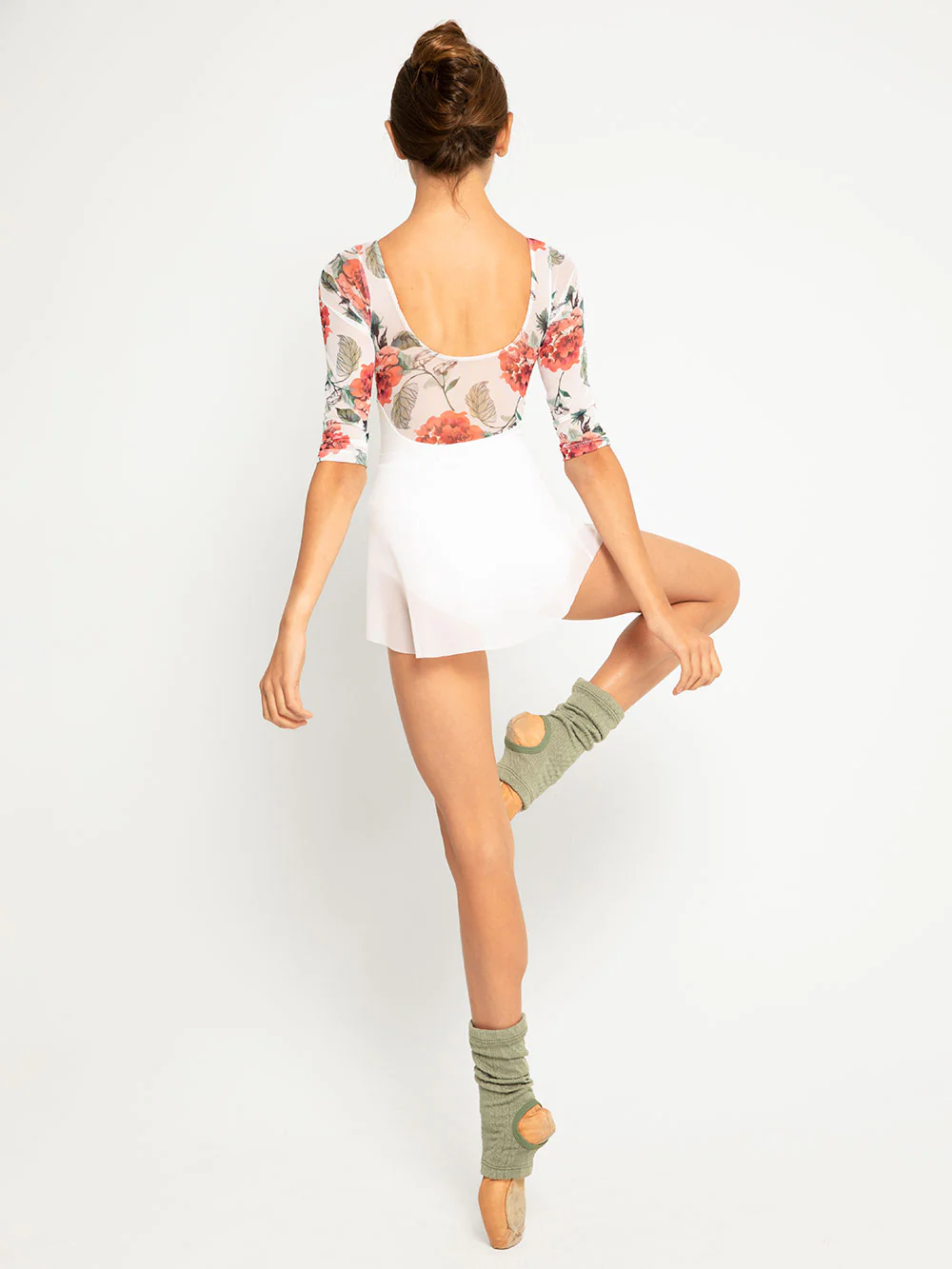 Stirrup Leg Warmers Ankle Knit Sage Kids RTW - Image 7