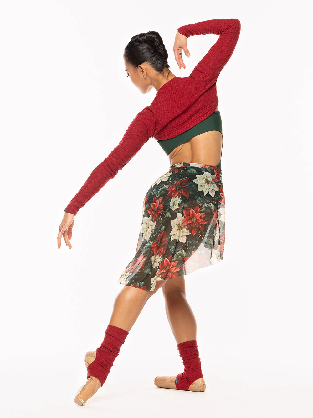 Stirrup Leg Warmers Ankle Knit Vampire RTW - Image 2