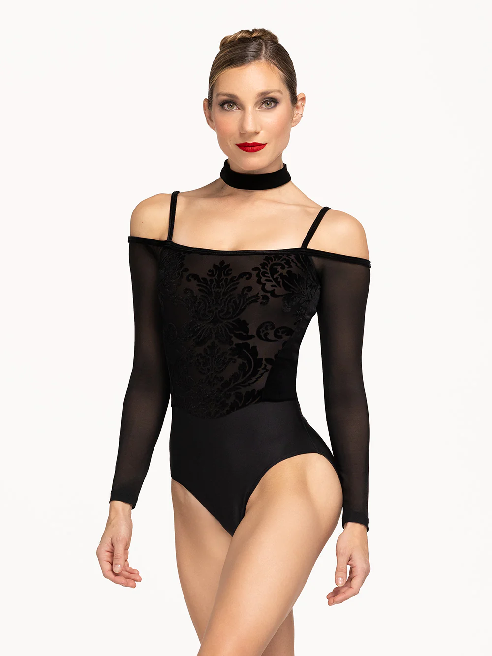 Tatiana Leotard Baroque Black RTW