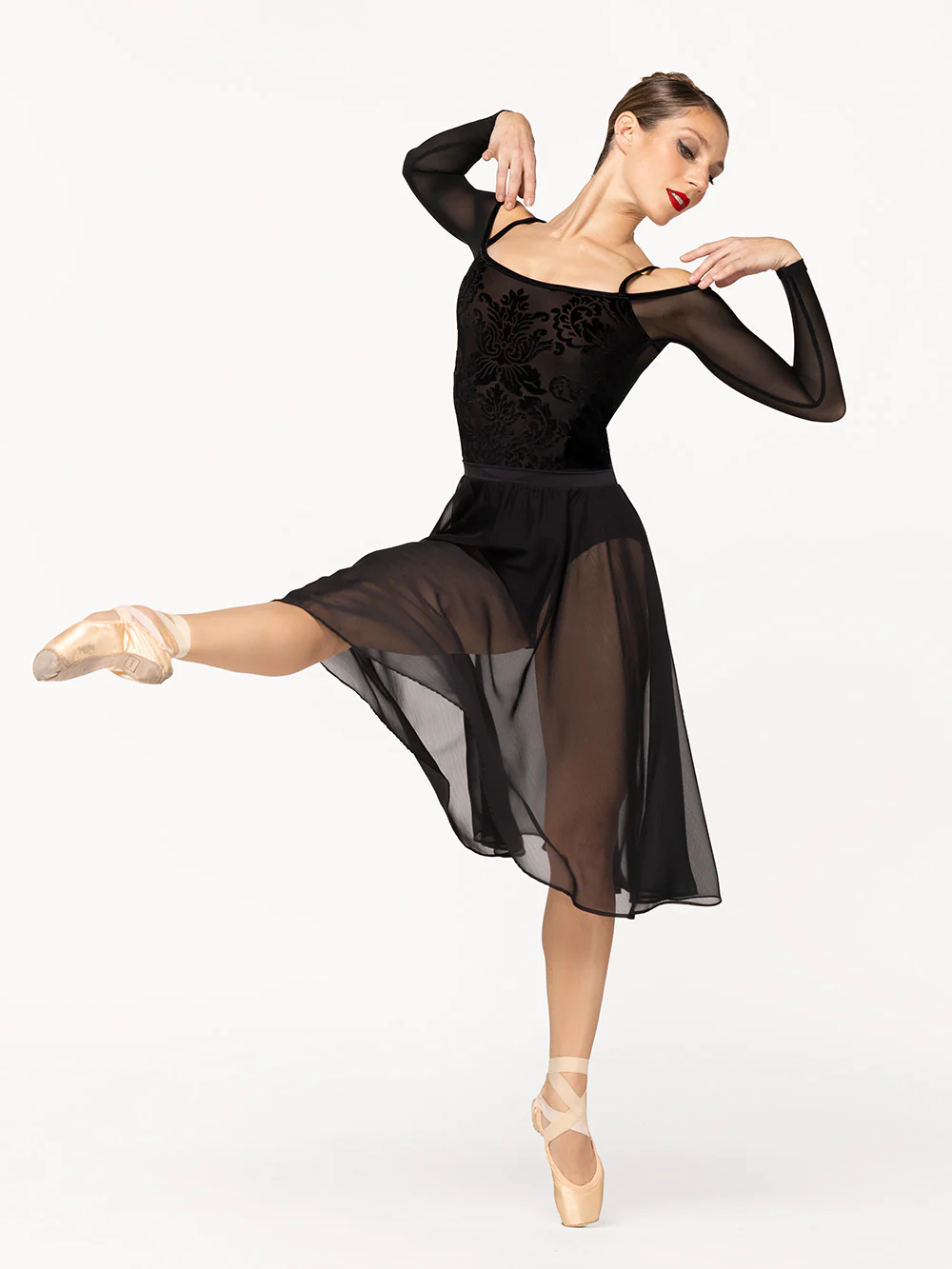Tatiana Leotard Baroque Black RTW - Image 7