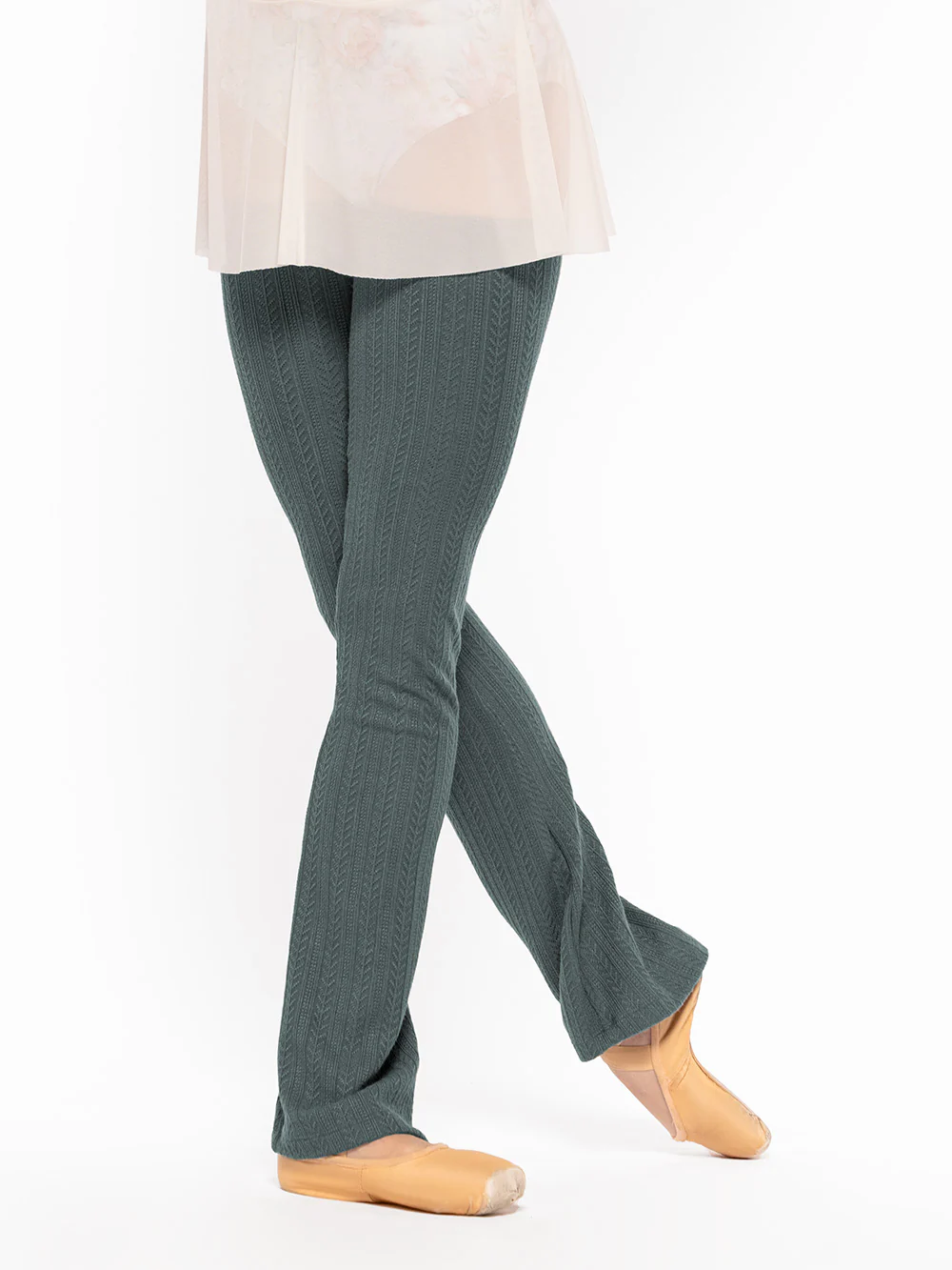 Thigh High Leg Warmers Knit Forest Kids RTW