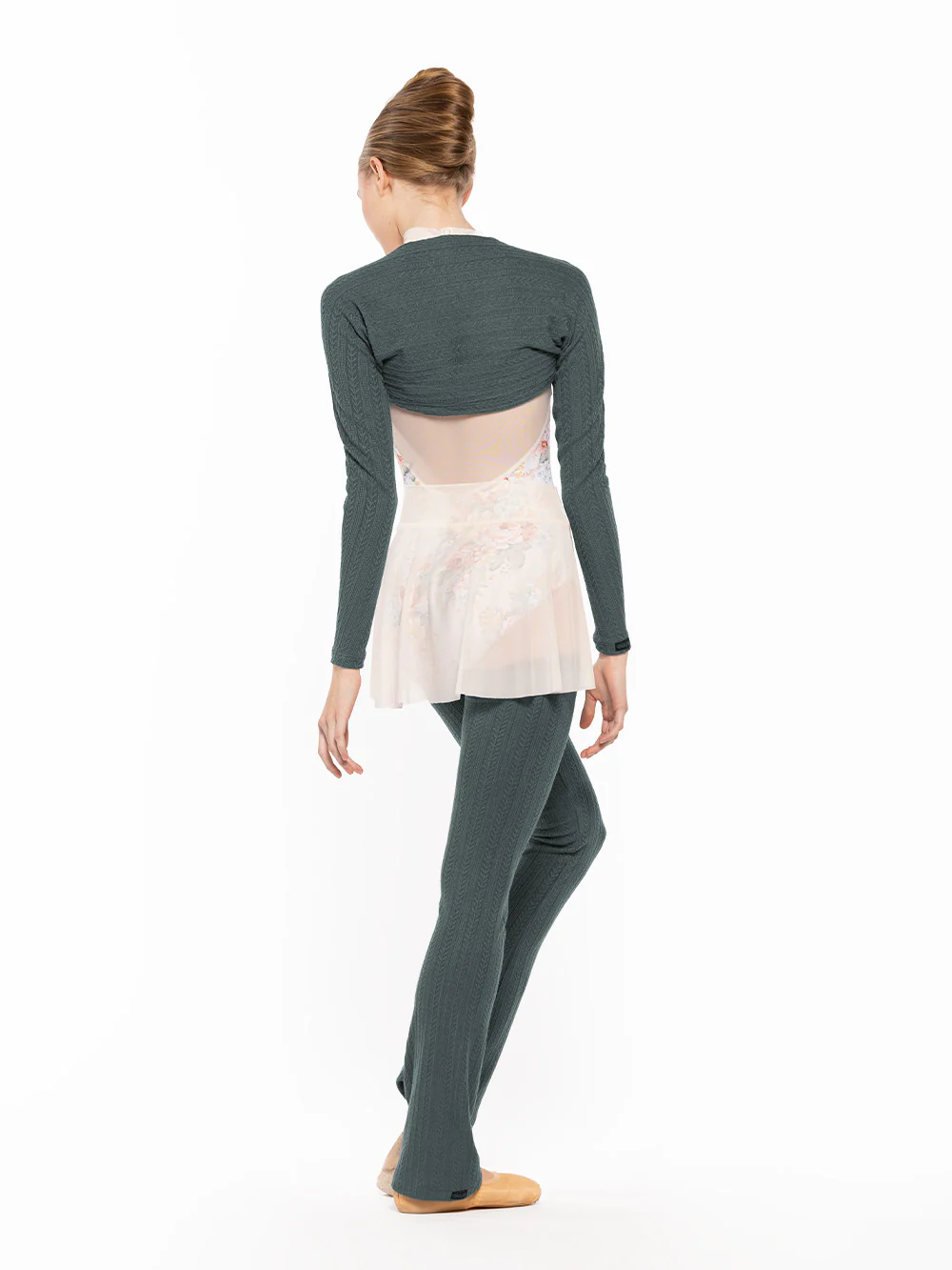 Thigh High Leg Warmers Knit Forest Kids RTW - Image 2
