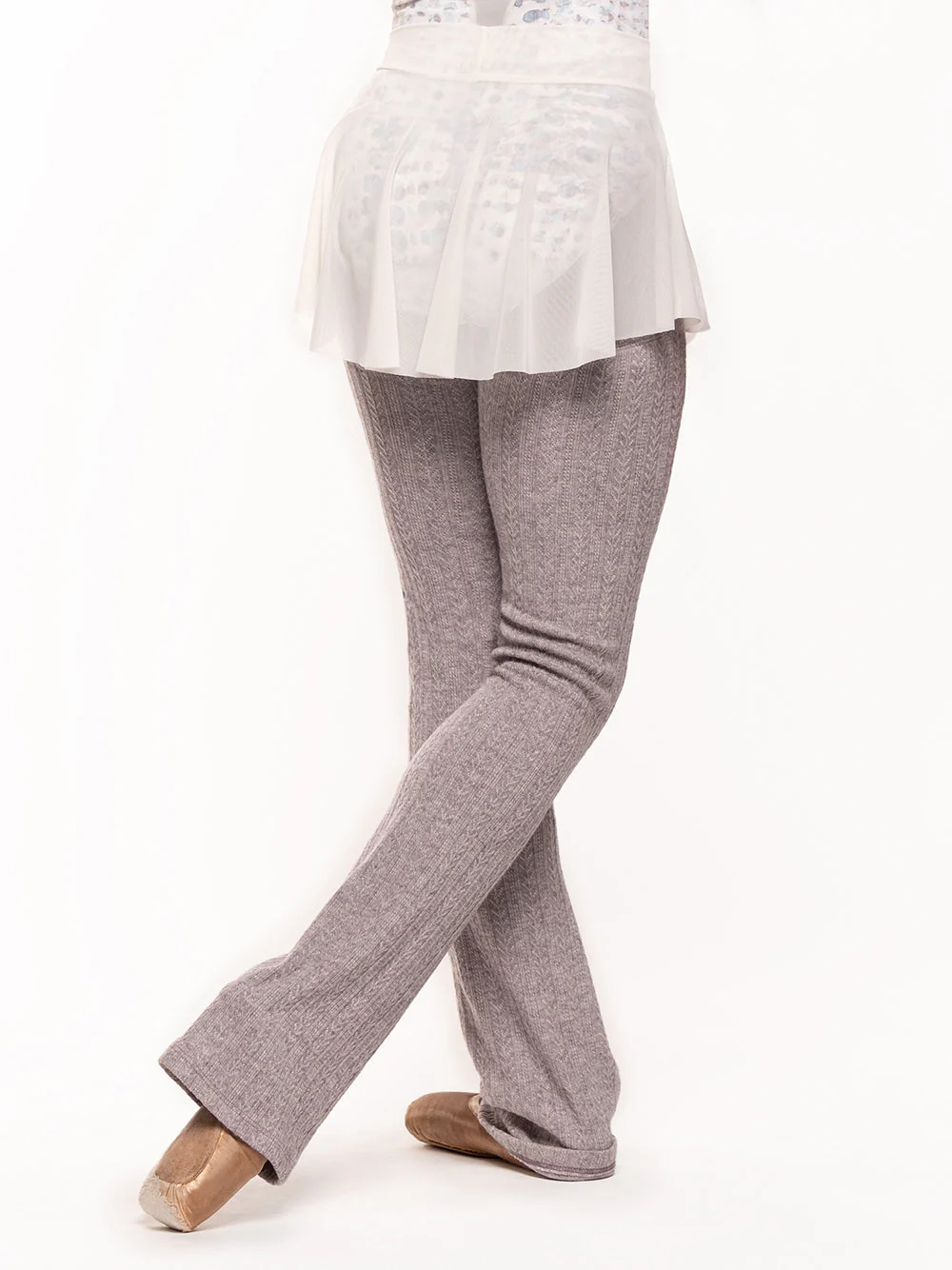 Thigh High Leg Warmers Knit Mushroom Kids RTW - Image 2