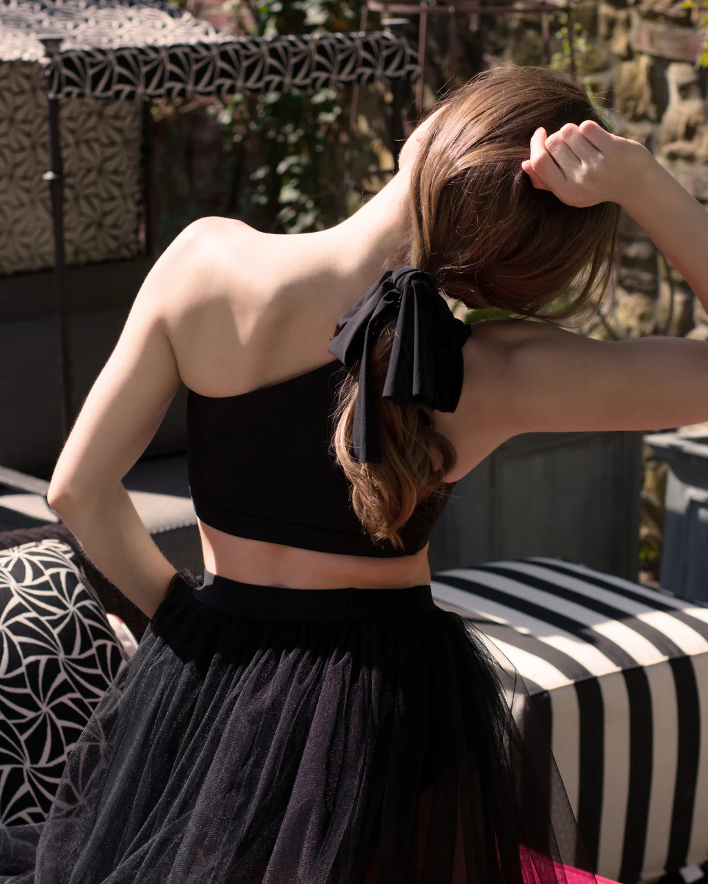 Tori Custom Kids Crop Top - Image 4