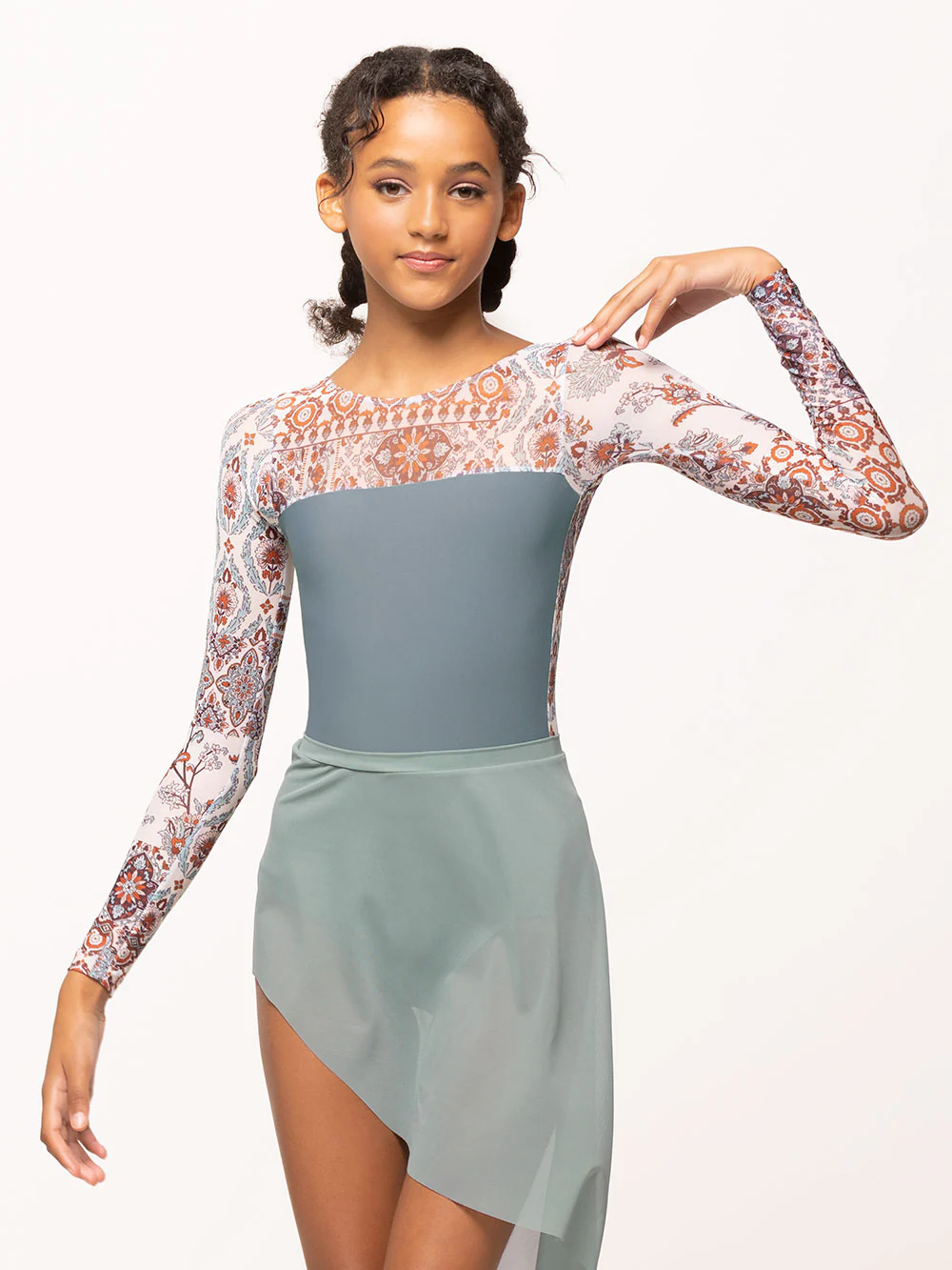 Tri Patchwork Kids Leotard RTW - Image 4