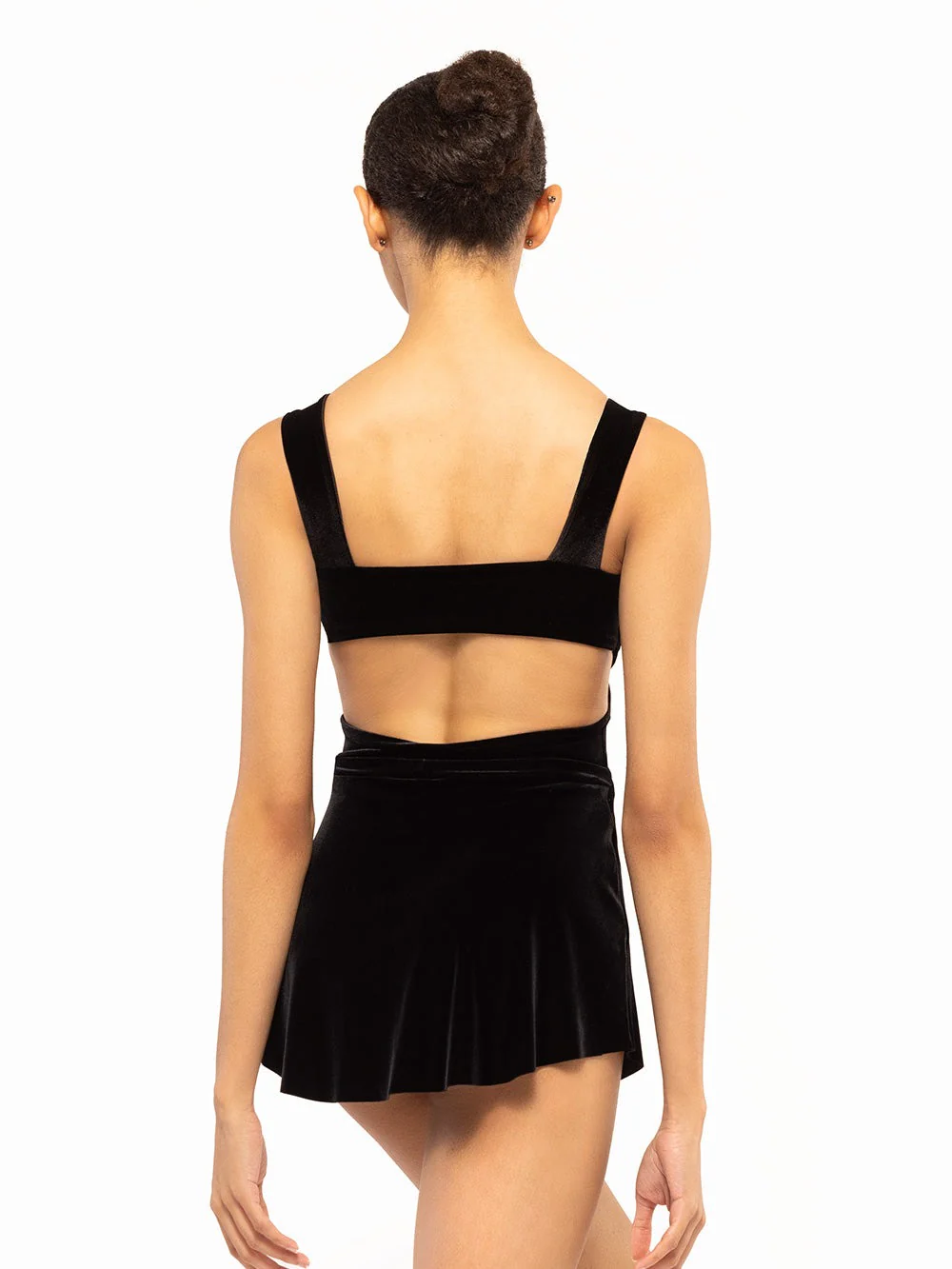 Tulip Skirt Black Velvet RTW - Image 9