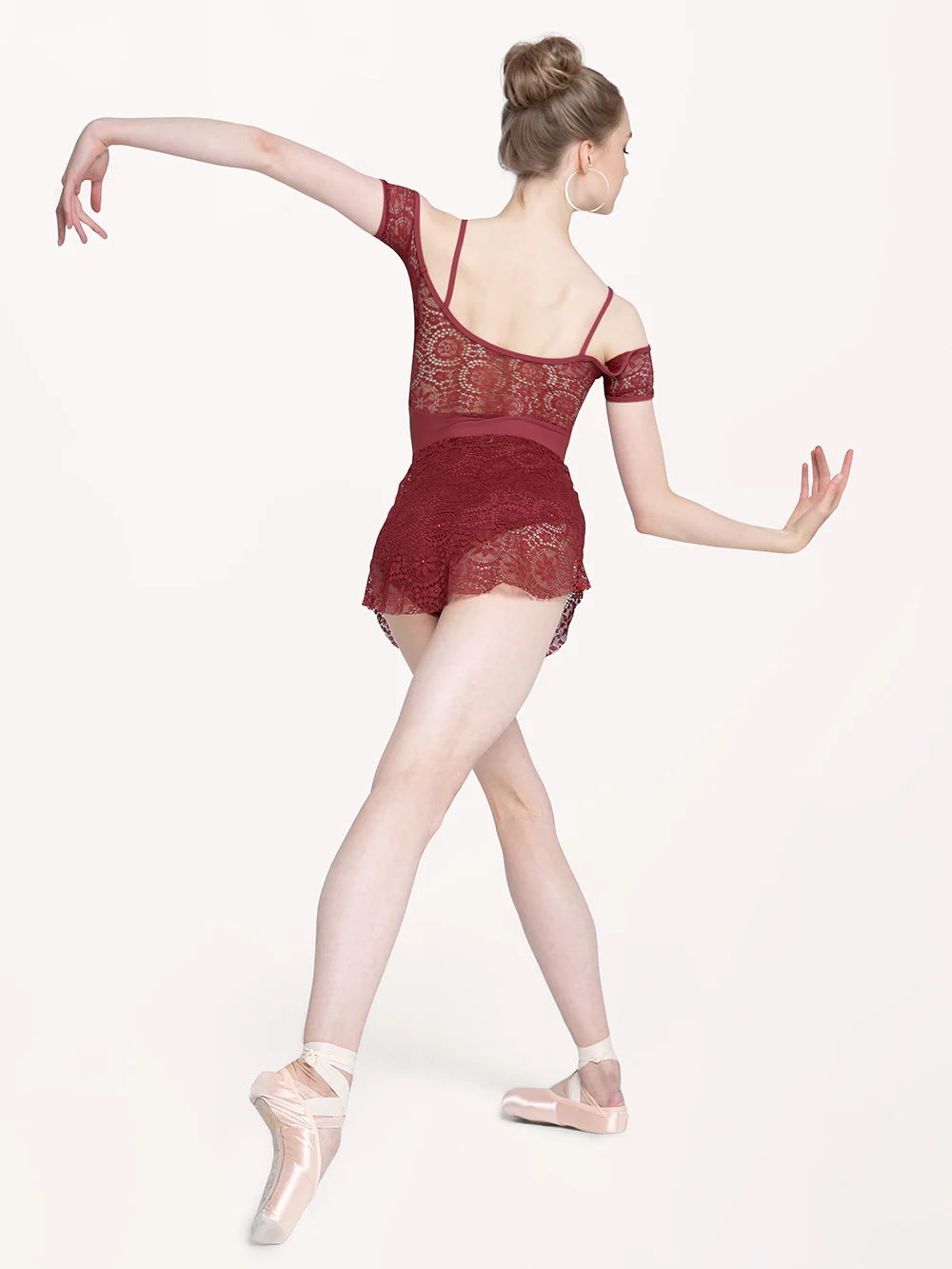 Tulip Skirt Cinnamon Circle Lace RTW - Image 3
