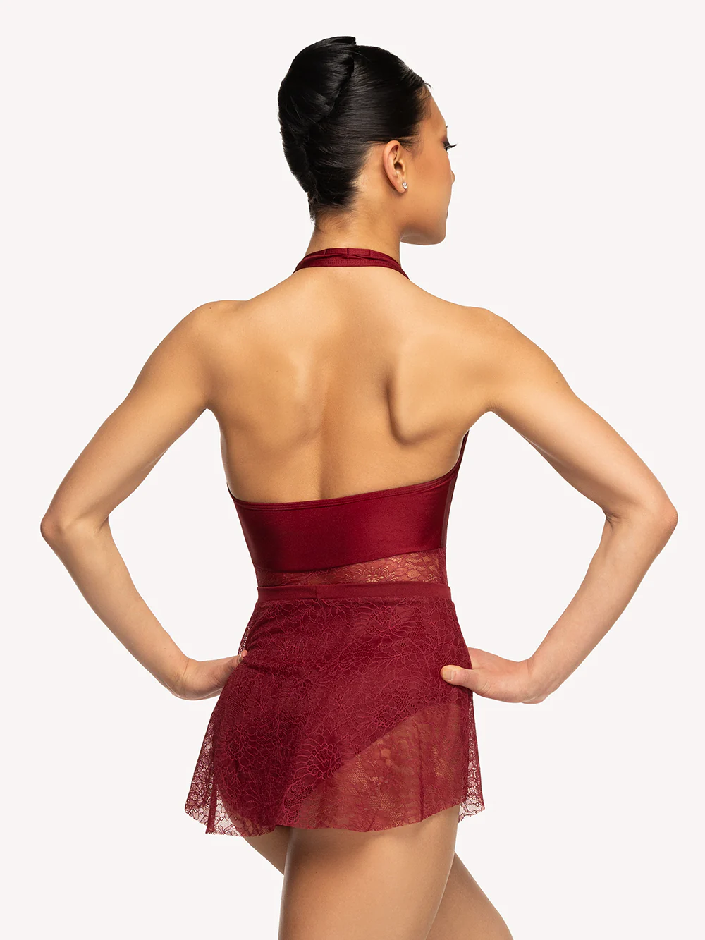 Tulip Skirt Garnet Zinnia Lace RTW - Image 2