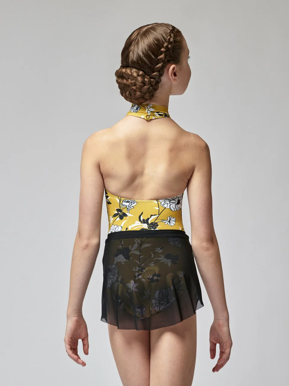 Tulip Skirt Kids Black Mesh RTW - Image 6