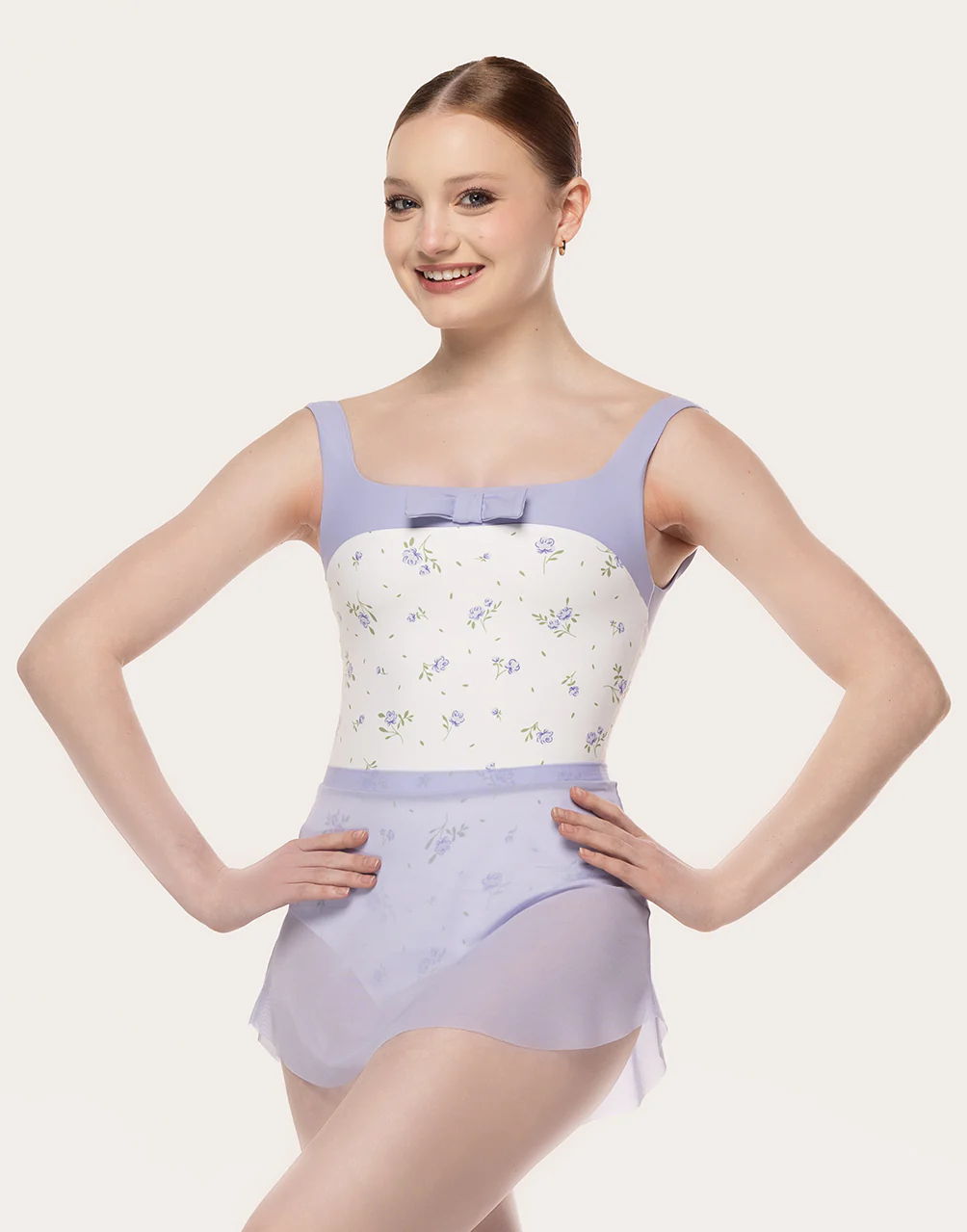 Tulip Skirt Kids Lavender Mesh RTW - Image 3