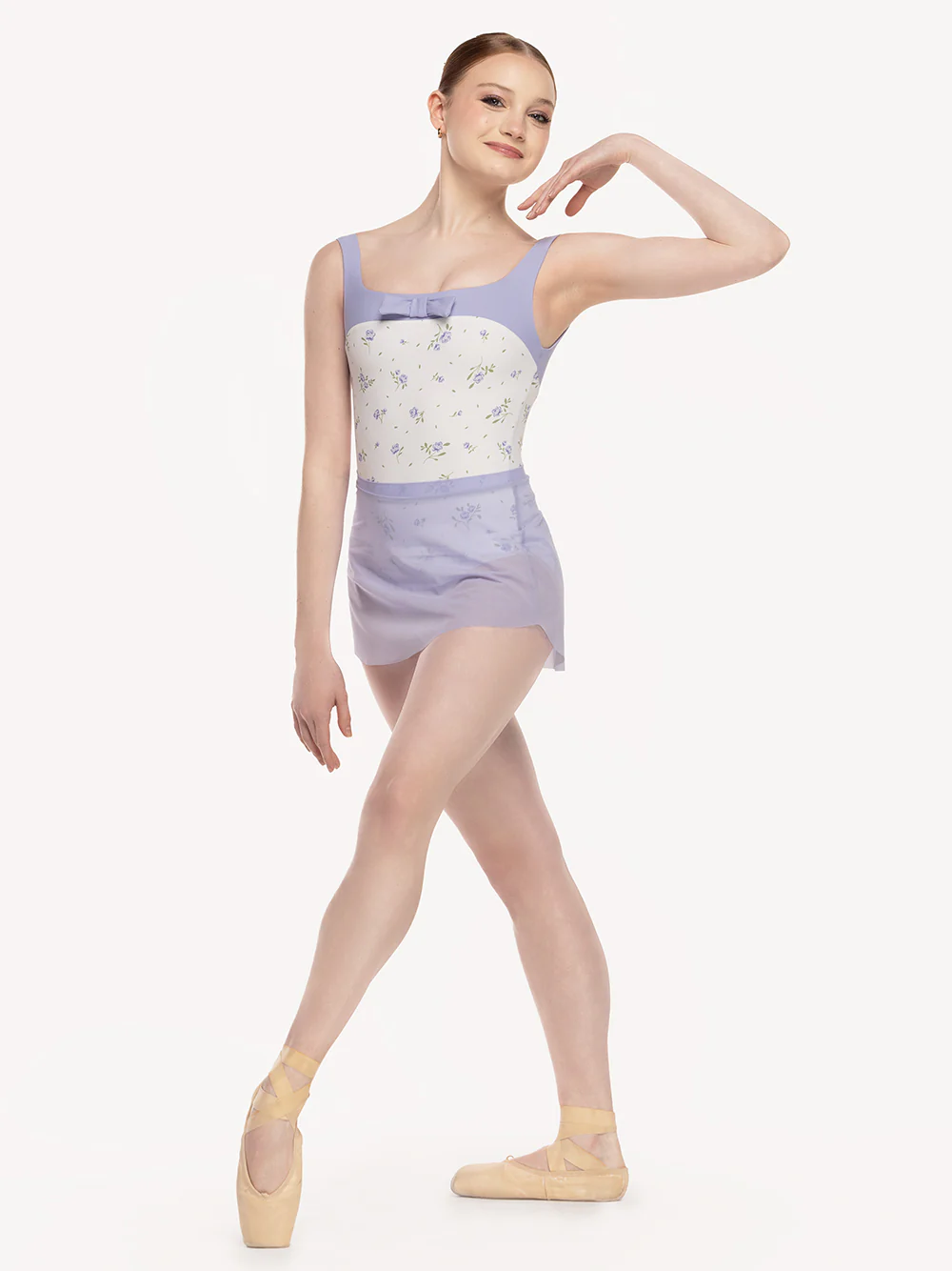 Tulip Skirt Kids Lavender Mesh RTW - Image 5