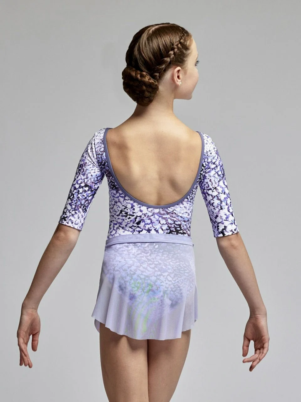 Tulip Skirt Kids Lavender Mesh RTW - Image 7