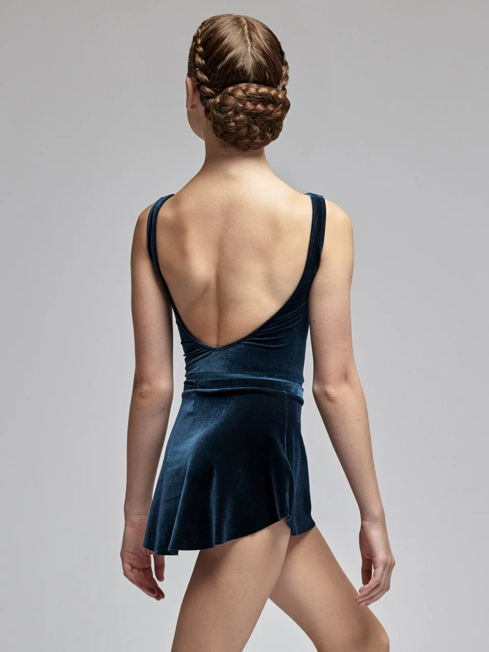 Tulip Skirt Lagoon Velvet RTW - Image 11