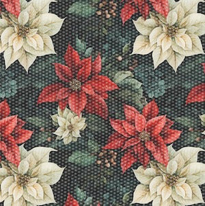Tulip Skirt Poinsettias Mesh RTW - Image 9