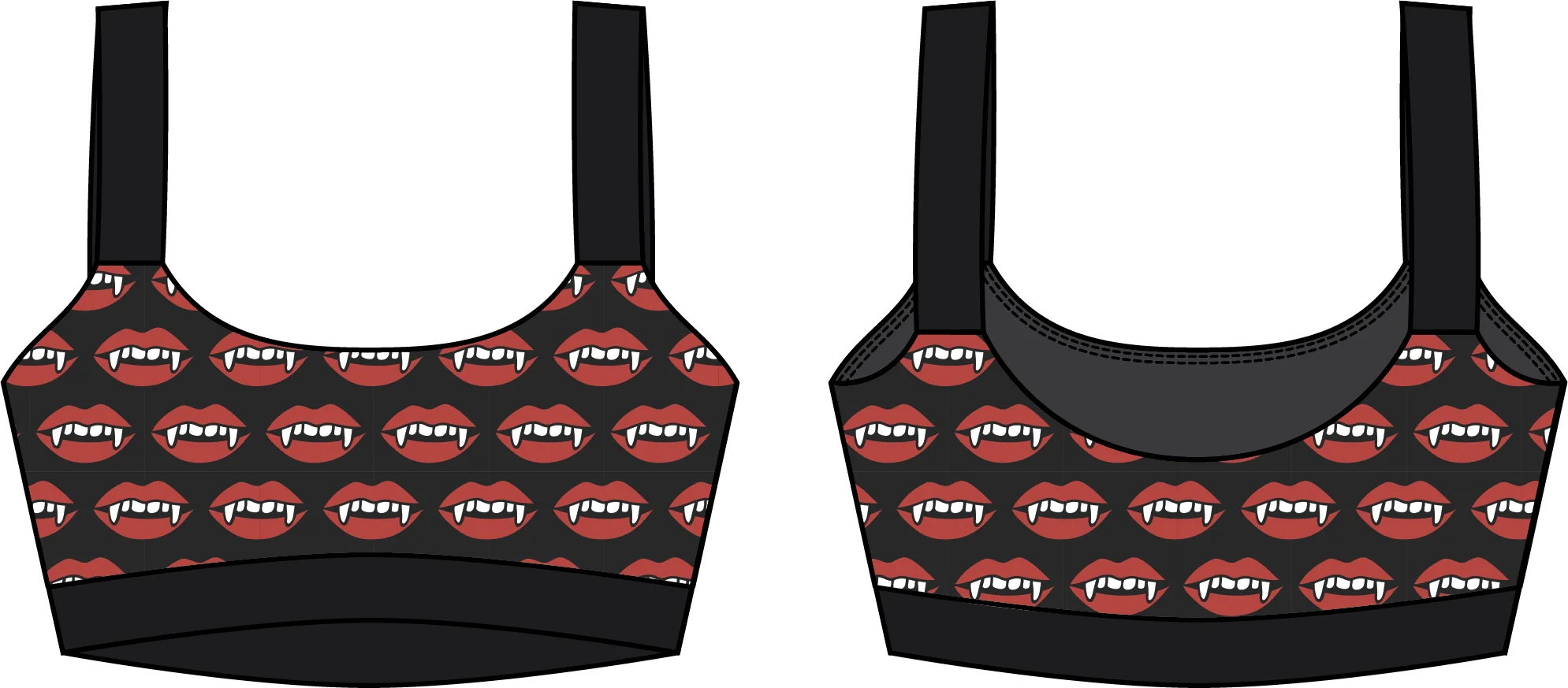 Vanessa Crop Top Bite Me RTW - Image 5