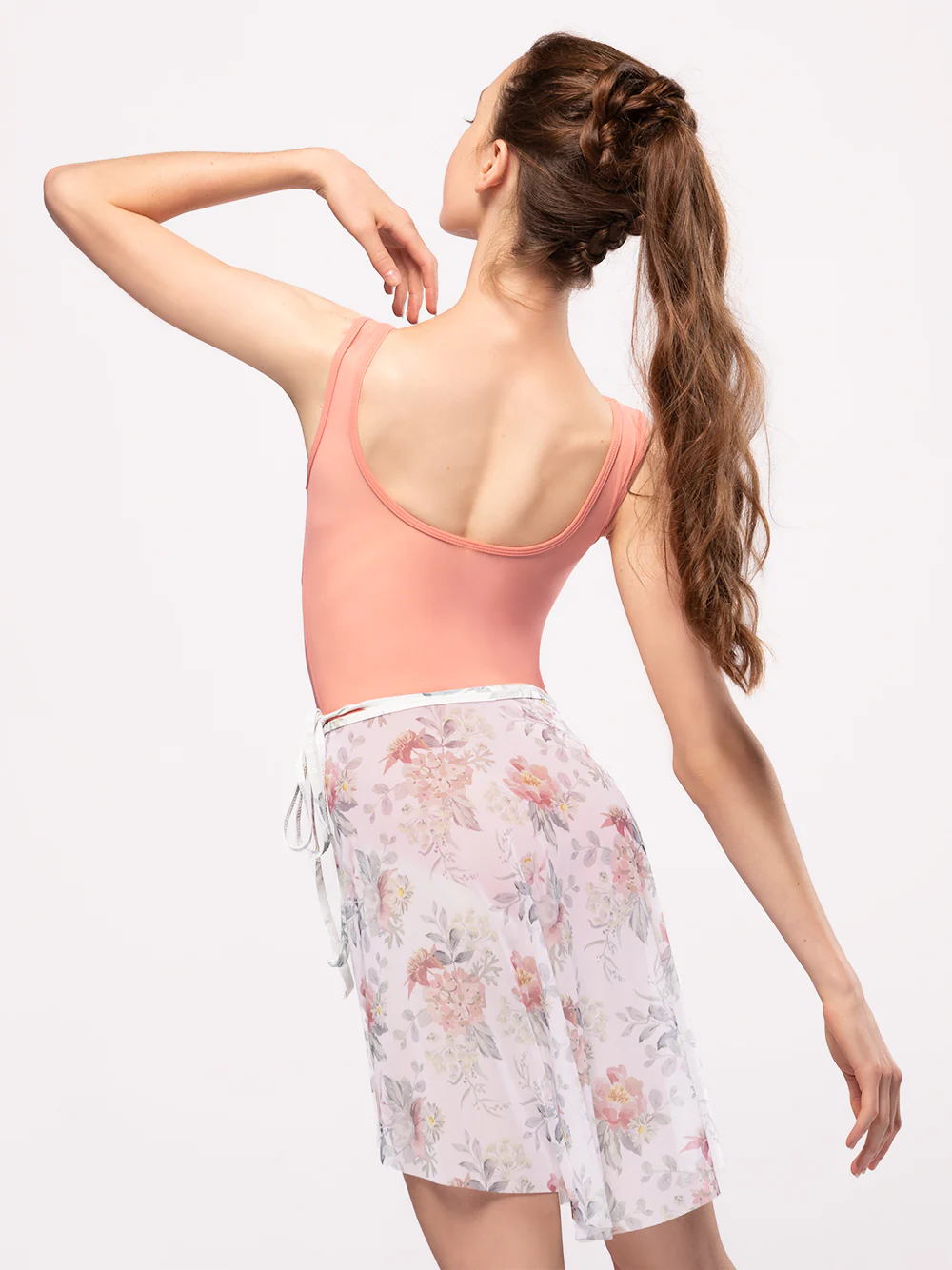Vienna Mid High-Low Wrap Custom Skirt - Image 10