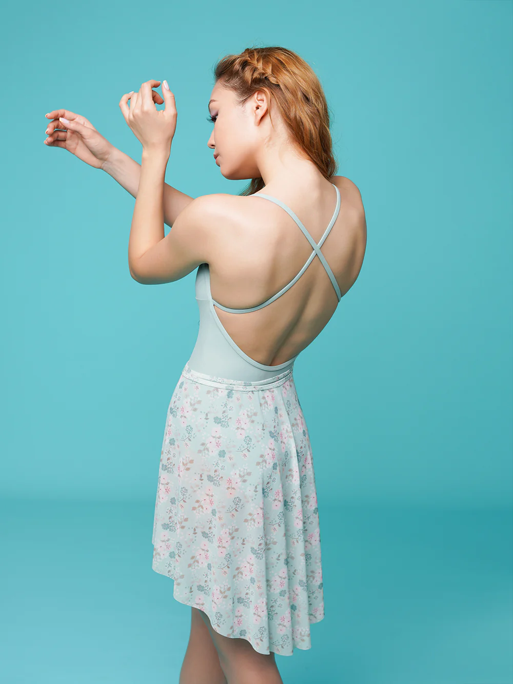 Vienna Mid High-Low Wrap Custom Skirt - Image 14