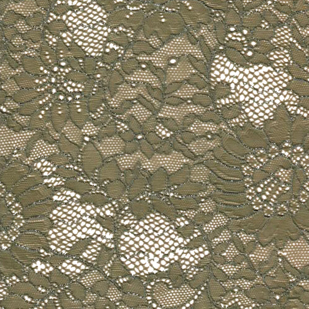 Vienna Short Wrap Skirt Dusty Olive Lace RTW - Image 6