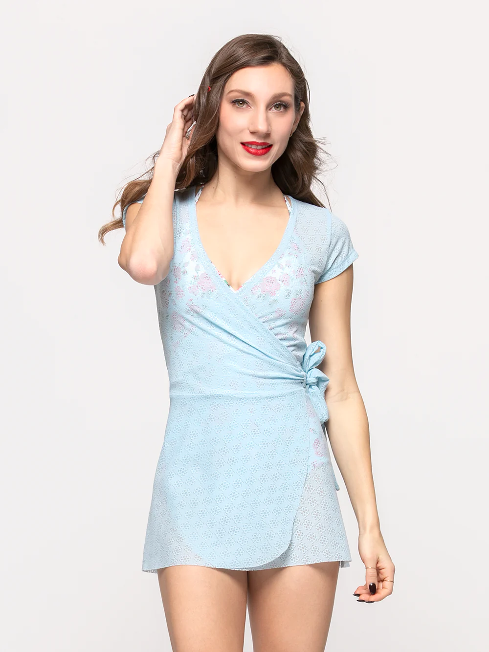 Custom Wrap Dress - Image 5