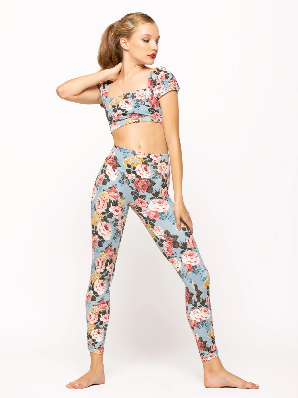 Xena Crop Top Rhapsody Misty Blue RTW - Image 5
