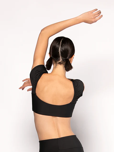 Xena Kids Crop Top Black RTW - Image 2
