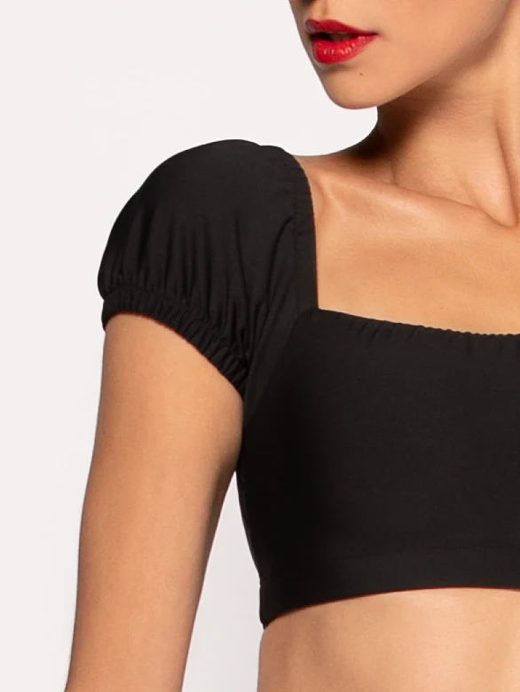Xena Kids Crop Top Black RTW - Image 3