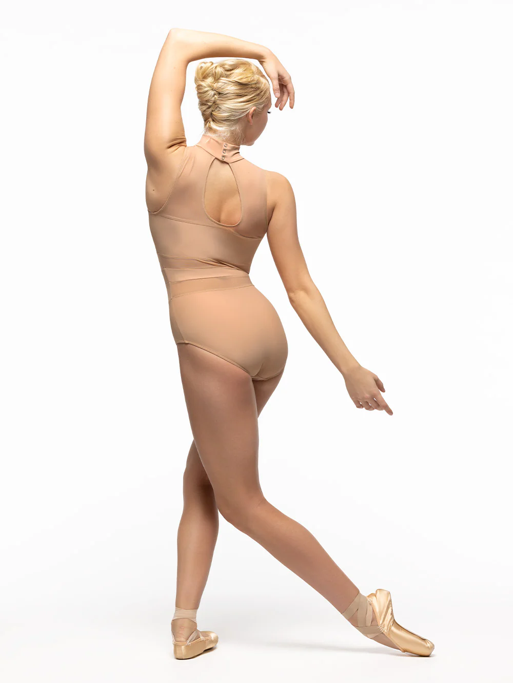 Zoe Honey Beige Leotard RTW - Image 4
