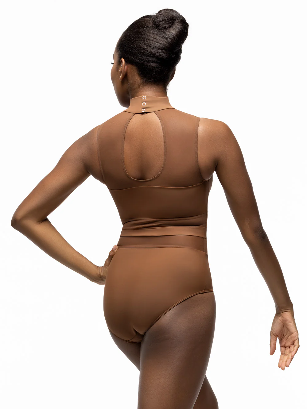 Zoe Mocha Kids Leotard RTW - Image 2