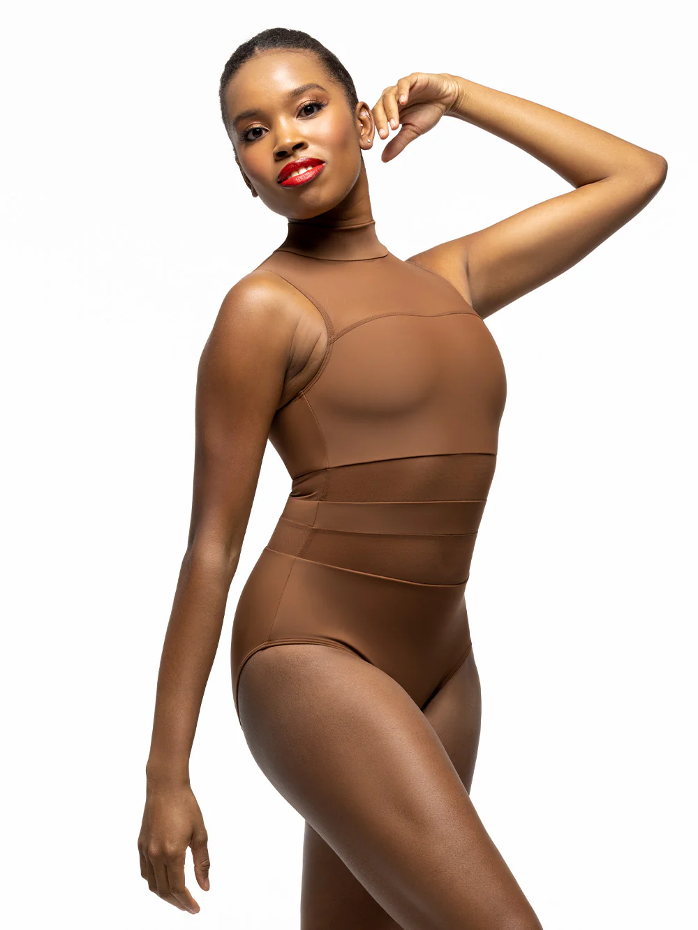 Zoe Mocha Kids Leotard RTW - Image 3