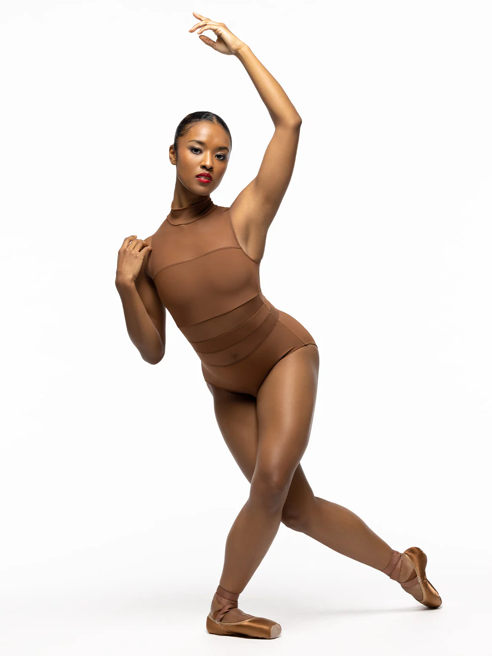 Zoe Mocha Kids Leotard RTW - Image 4